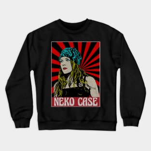 Neko Case 80s Pop Art Fan Art Crewneck Sweatshirt